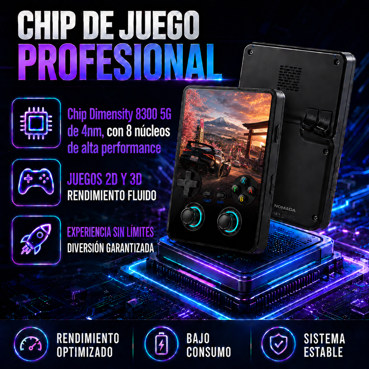 Nómada Edición limitada+45.000 juegos+Regalo Especial 🎁